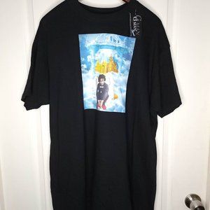GMAN SPORT Men's XL Graphic Tee, Black, Short Sleeve, T-Shirt